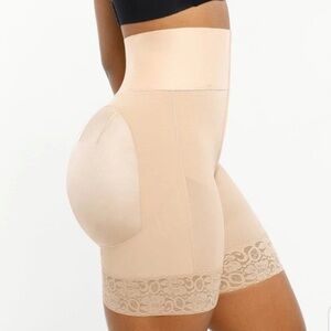 SHAPELLX AirSlim High-Rise Body Sculpting Shorts Size 4X NWT